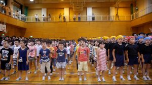 Elementary school children in Japan